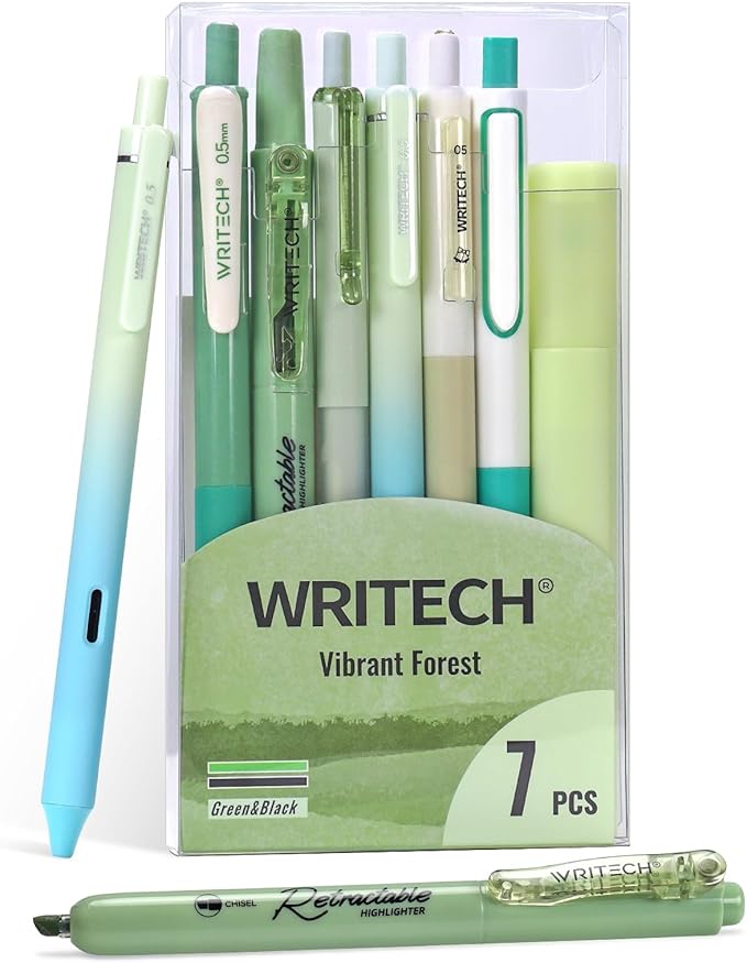 WRITECH Gel Pens Journaling Highlighters: Journal Set