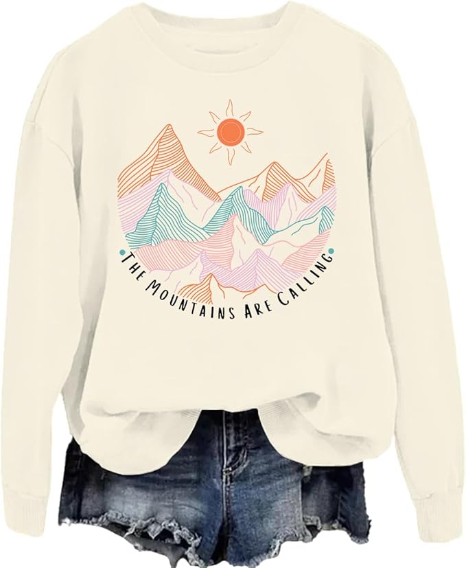 The Mountains are Calling Sweatshirt