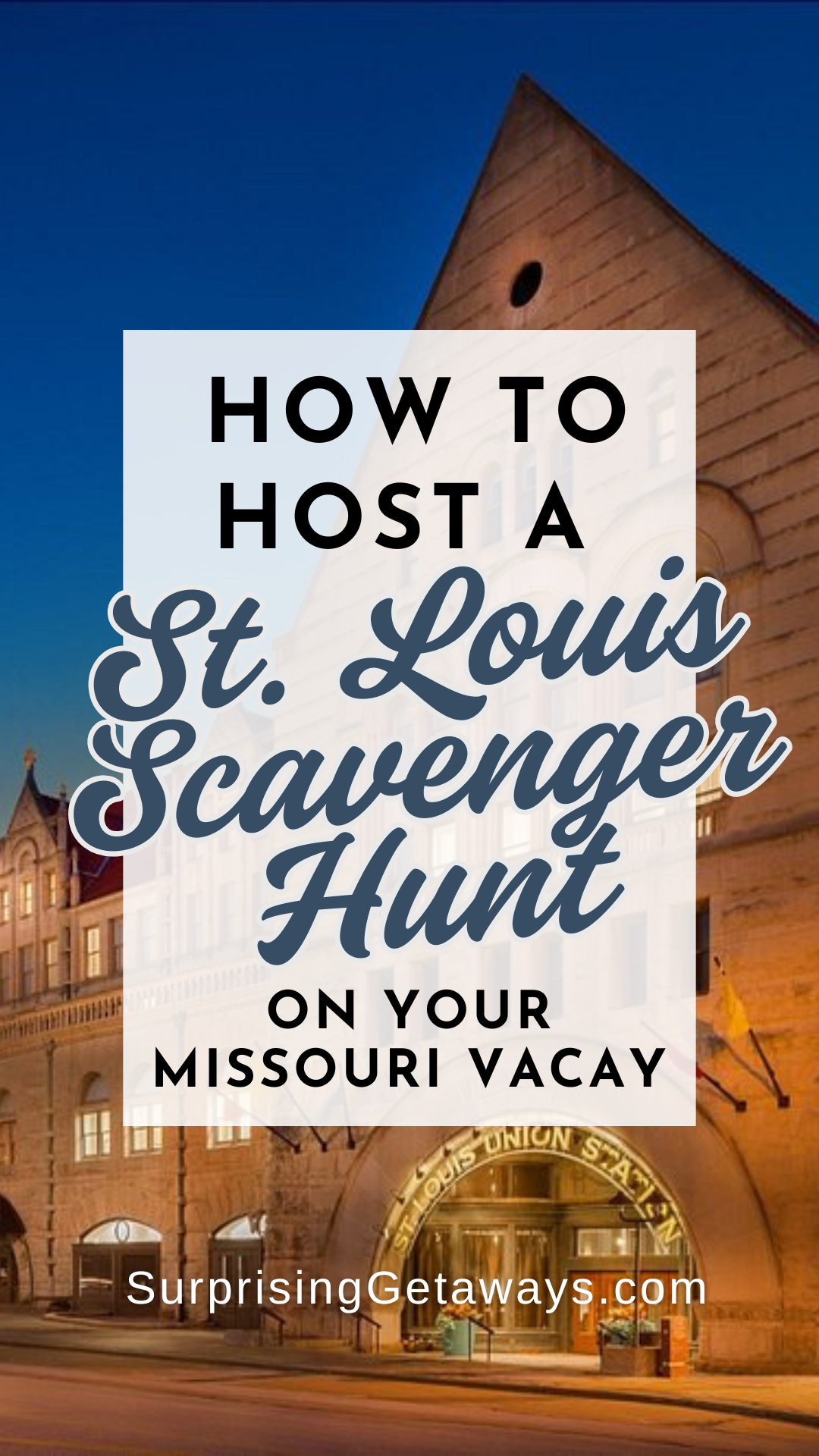 How to Host a St. Louis Scavenger Hunt