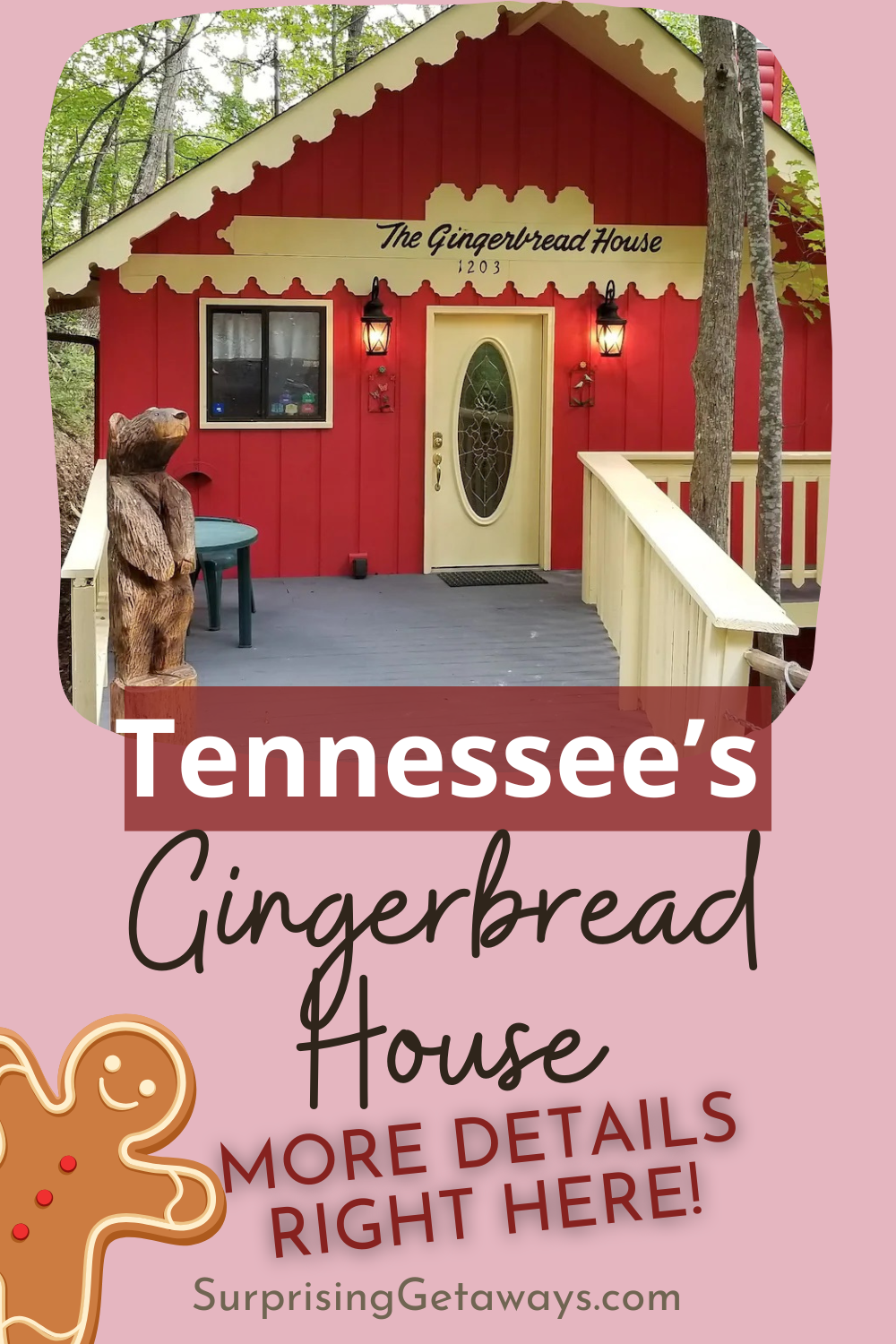 Stay in Gingerbread House in Tennessee