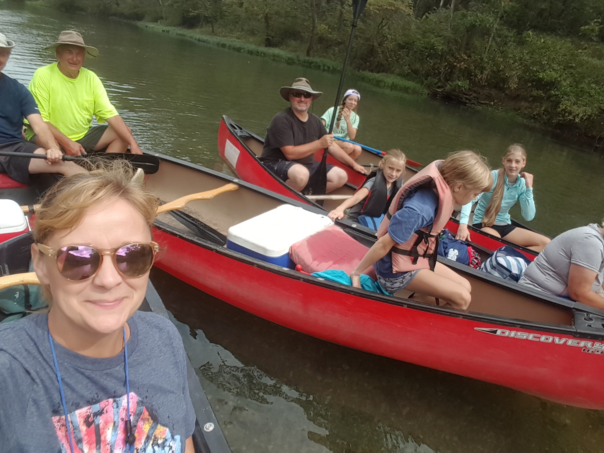 Canoeing the Current River
