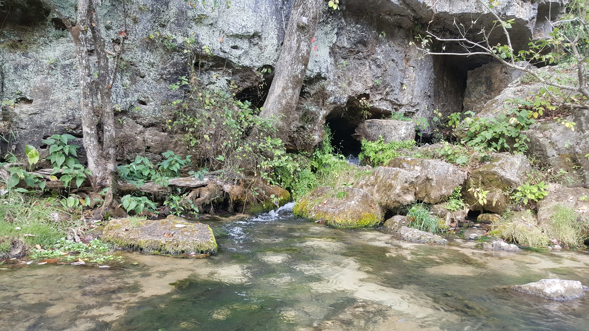 Fire Hydrant Cave on the Current River