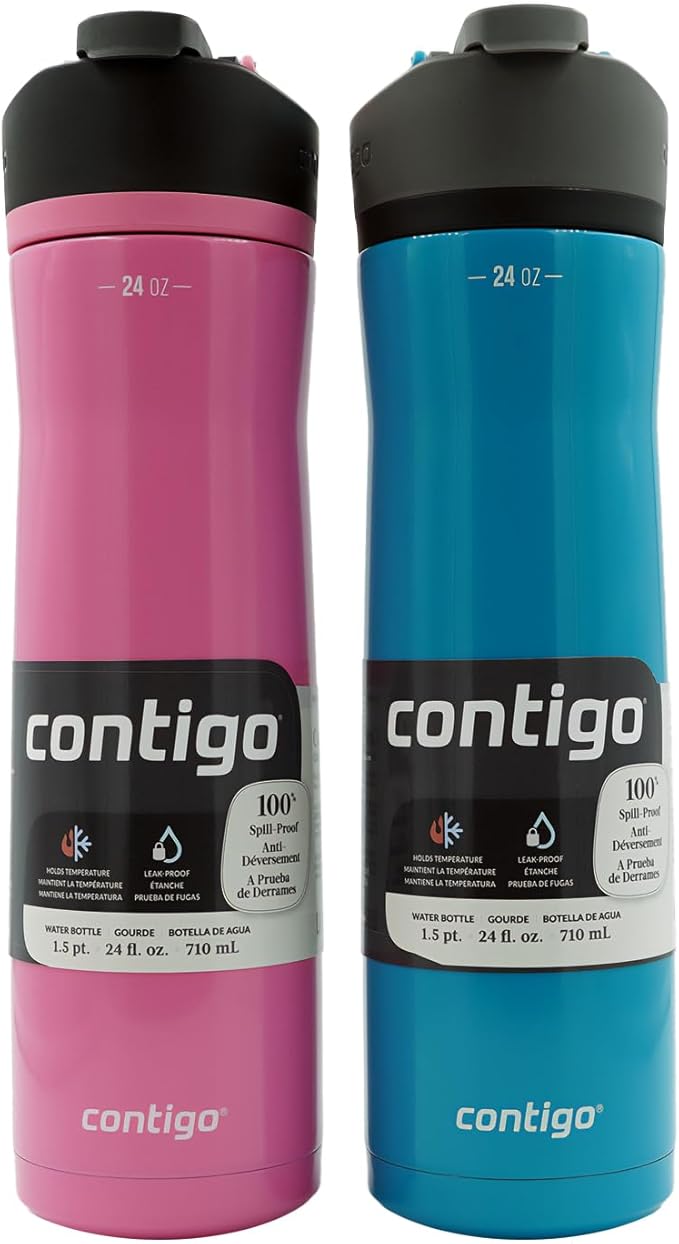 Contigo Cortland Chill 2.0 Vacuum-Insulated Stainless Steel Water Bottle