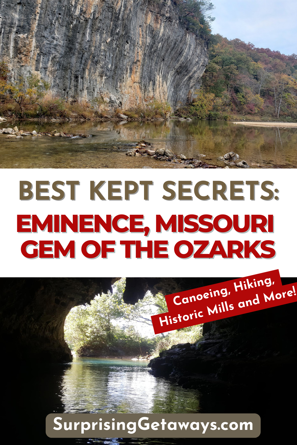 Hidden Gem of the Ozarks: Eminence, Missouri
