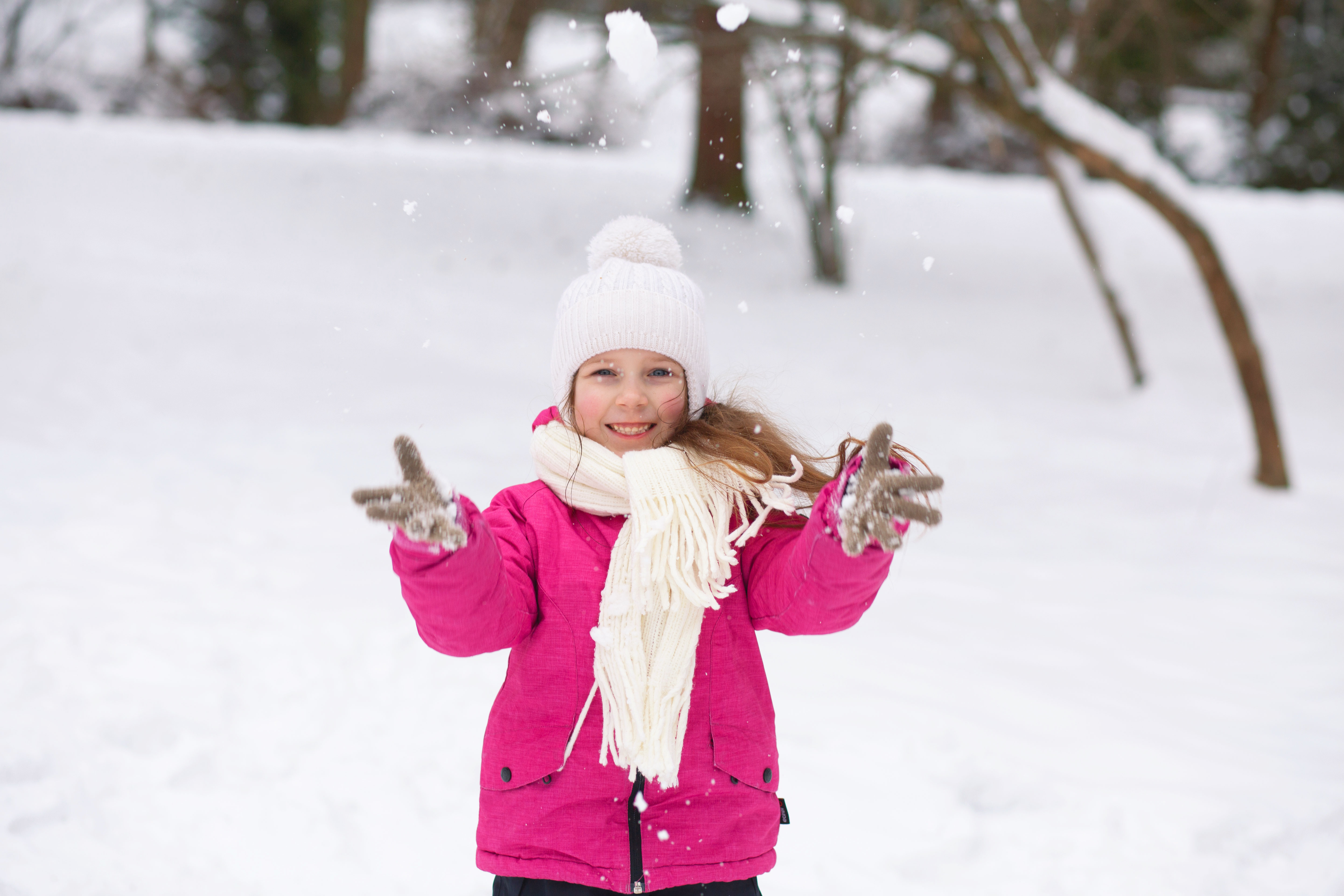 girl in winter