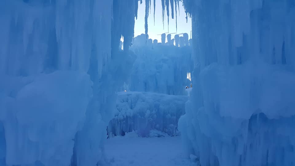 Ice Castle in Minnesota