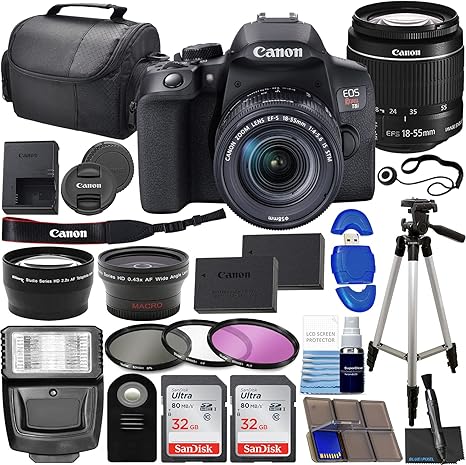 Canon EOS Rebel T8i DSLR Camera