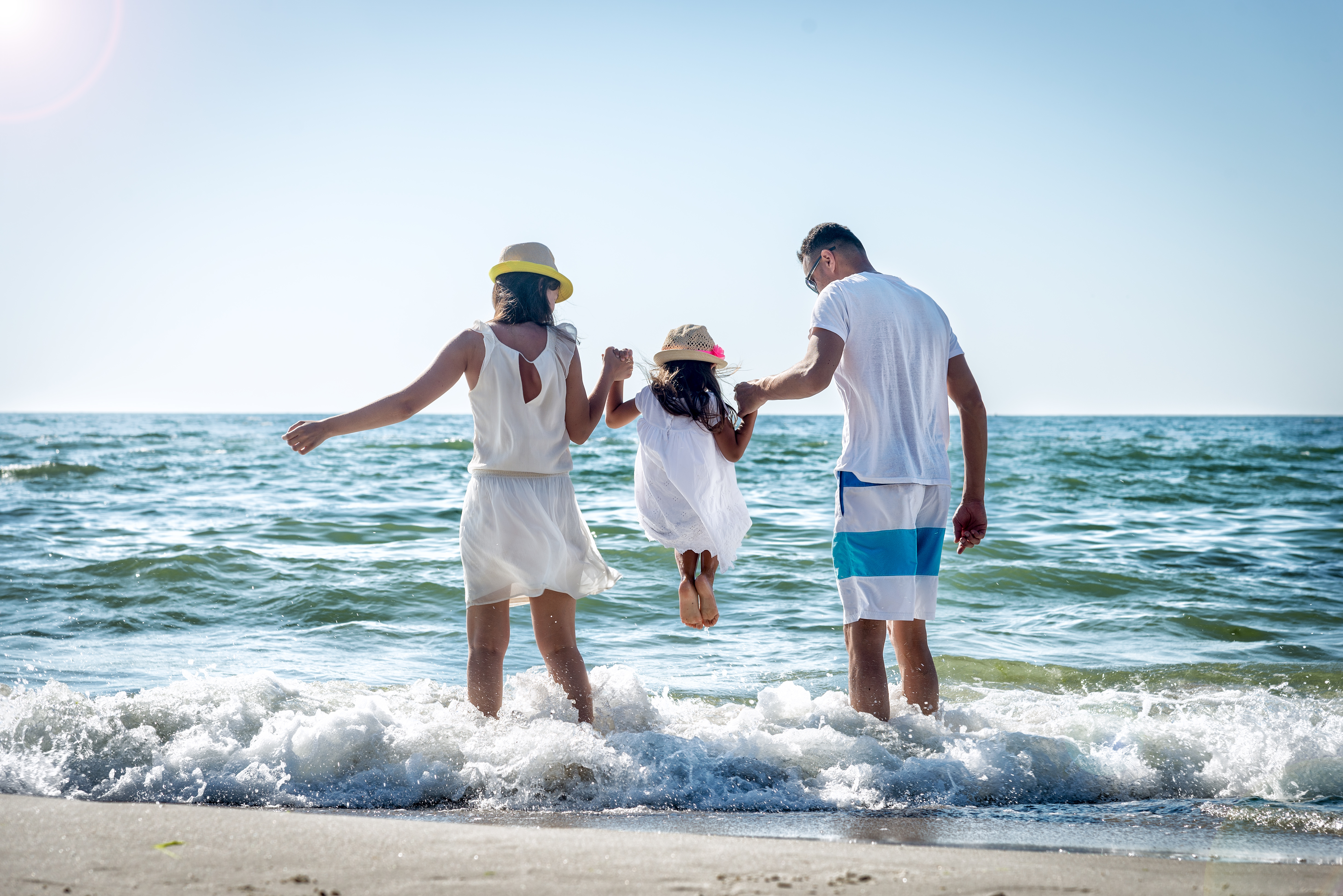 Family Vacation at Ocean