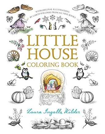 Little House Coloring Book: Coloring Book