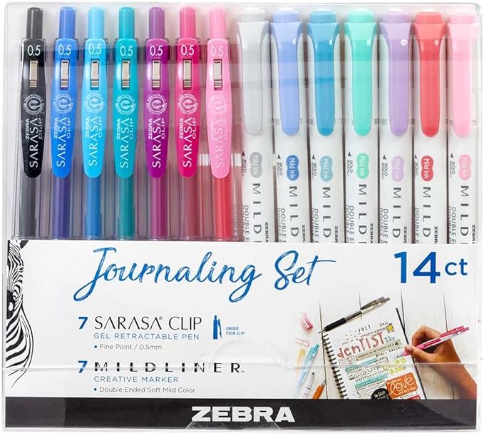 Zebra Pen Journaling Set