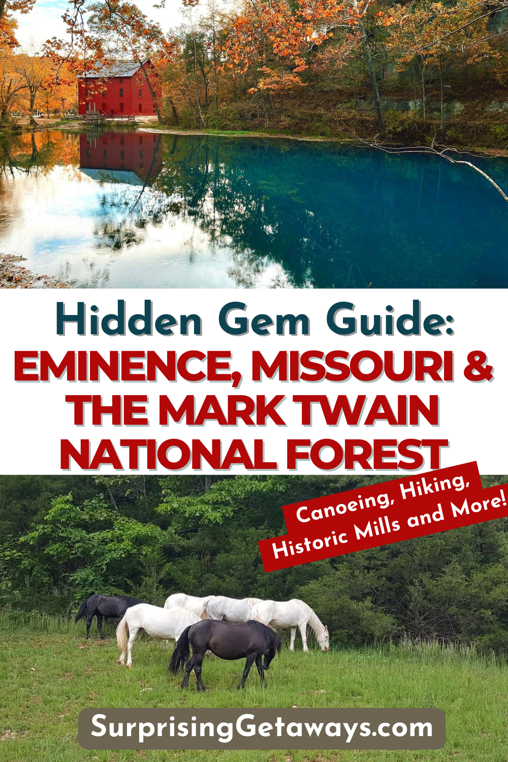 Hidden Gem of the Ozarks: Eminence, Missouri