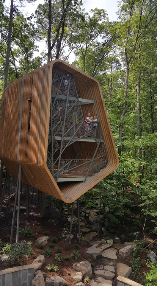 Garvan Woodland Gardens in Hot Springs, Arkansas
