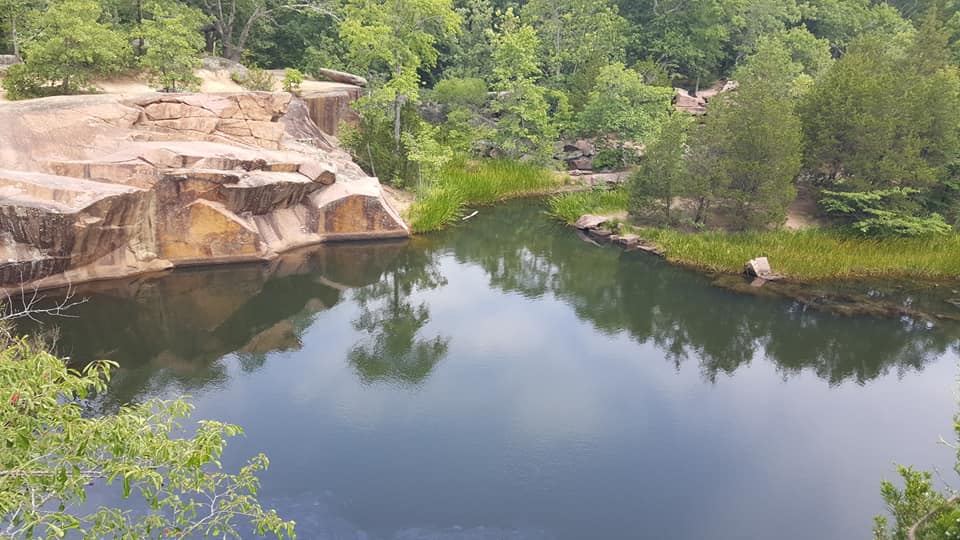 Elephant Rocks State Park in Missouri