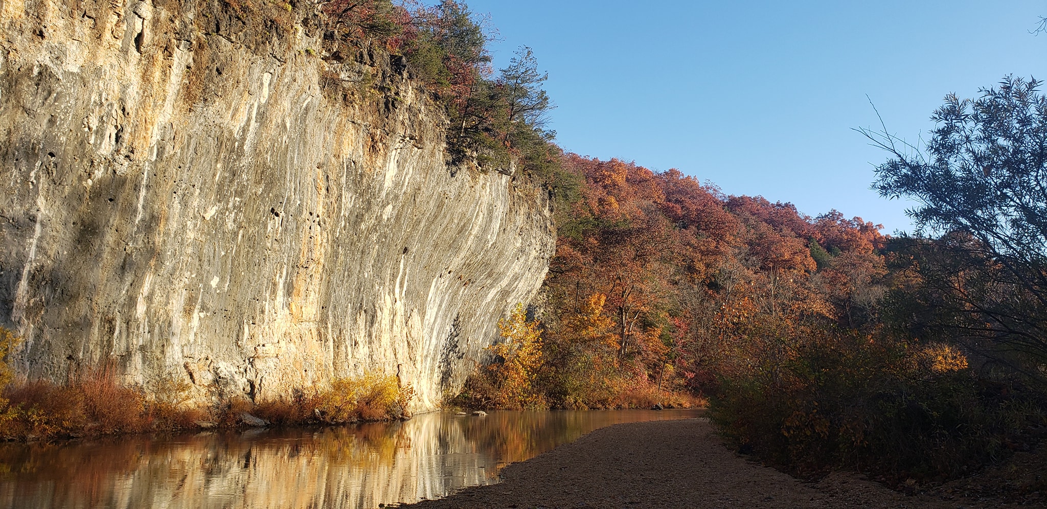 Echo Bluff in the Autumn