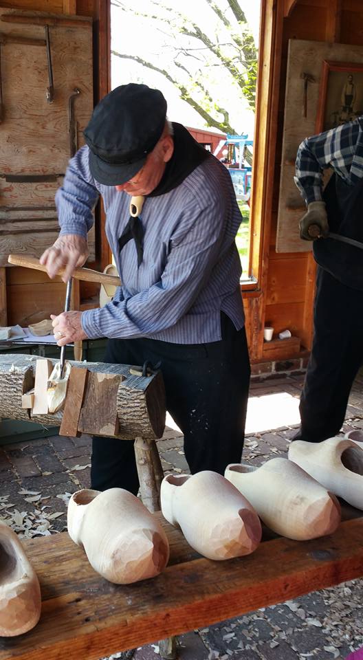 Pella's Historic Village Wooden Shoe Maker