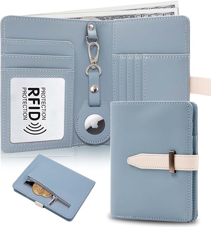 Passport Holder Rfid Blocking Wallet