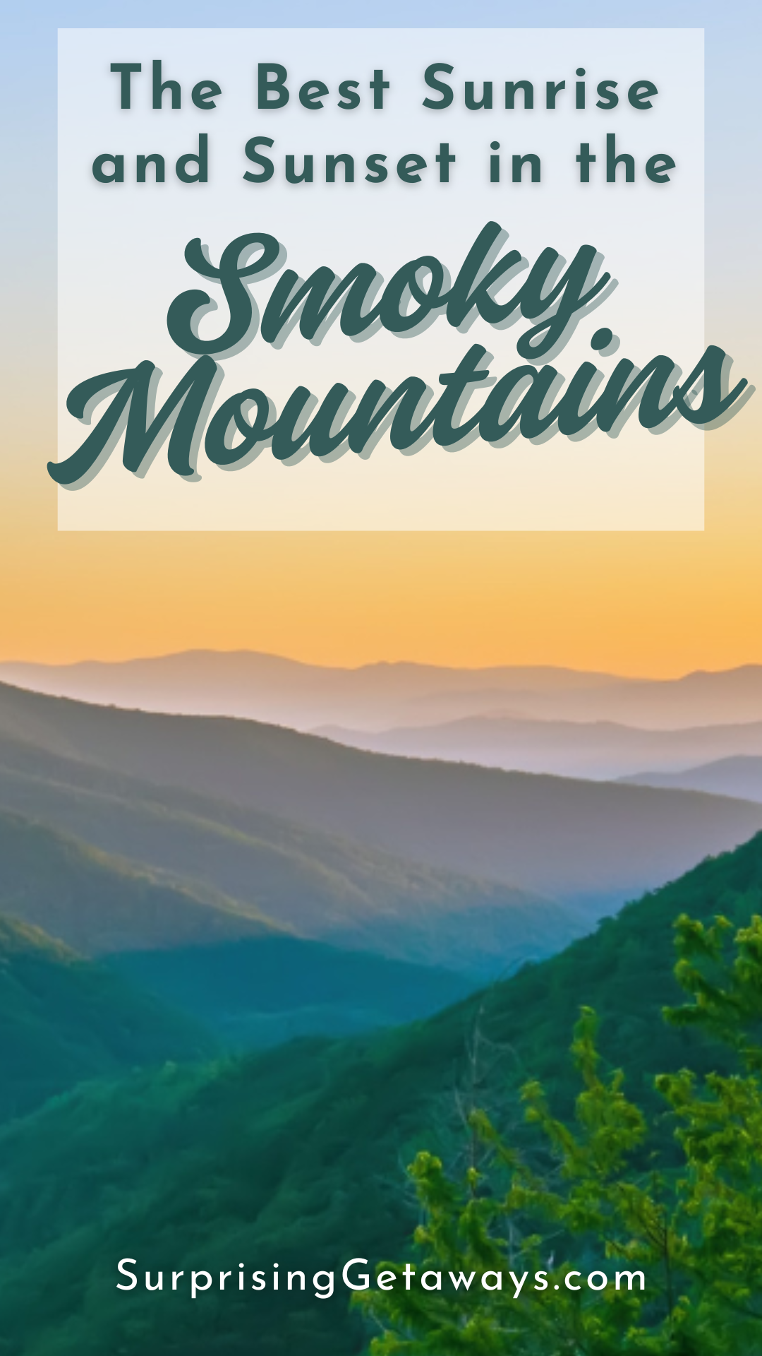 Best Sunrise & Sunset Views in the Smokies – A Complete Guide
✨ Want to experience magical golden hours in the Great Smoky Mountains? This guide covers the top viewpoints for sunrise and sunset, plus tips for the best experience! #SmokyMountains #TravelGuide